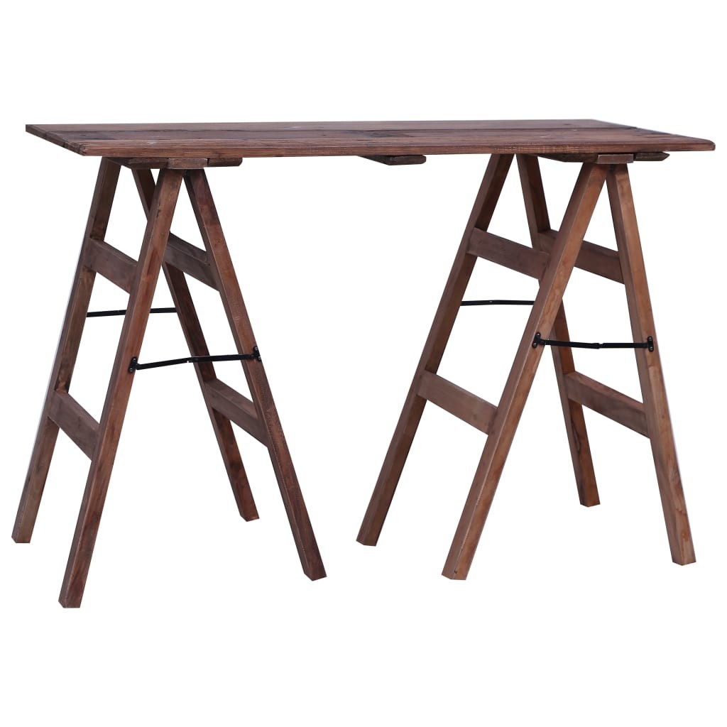 Writing Desk 116x55x80 cm Solid Reclaimed Wood